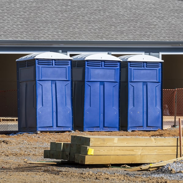 do you offer hand sanitizer dispensers inside the portable restrooms in Ennice NC